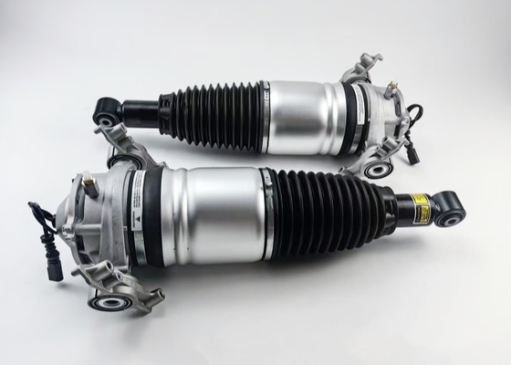 โช้คอัพถุงลมหลังแท้สำหรับ VW Touareg Porsche Cayenne 7P6616019J 7P6616020J